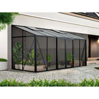Gewächshaus LeanTo Series 160×385 cm, Seitenwände und Dach Glass