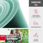 Sichtschutzstreifen PVC Zaunblende - 19 cm x 35 m - Garten-On.de