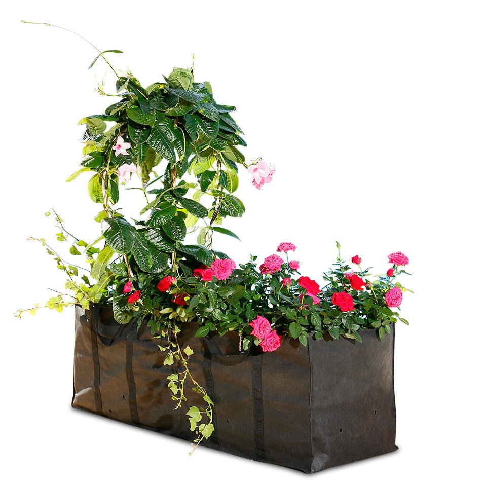 Hochbeet aus Weide - Inklusive Pflanztasche - Garten-On.de