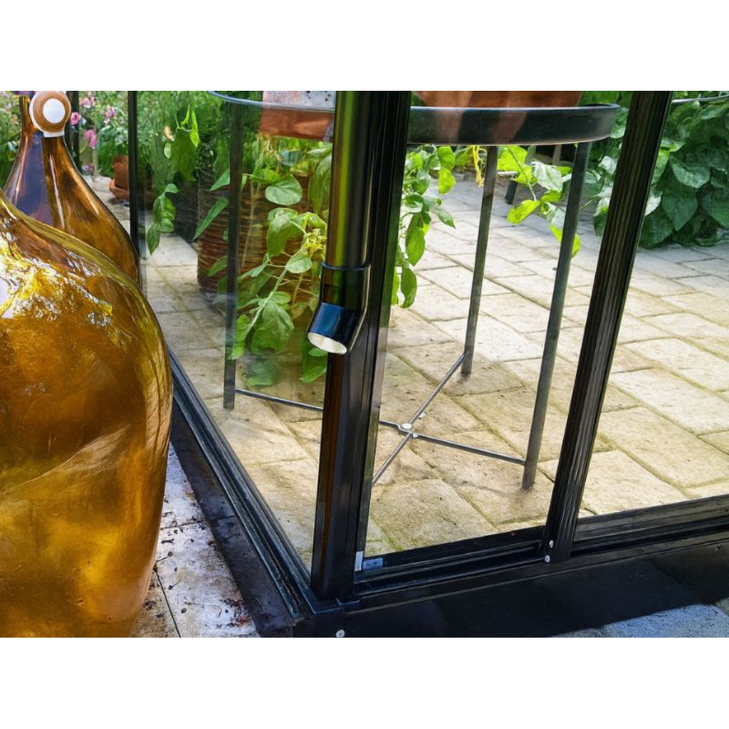 Gewächshaus Florence PRO Series 250×433 cm, Seitenwände Glass, Dach Hohlkammerplatten