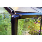 Gewächshaus Florence PRO Series 250×433 cm, Seitenwände Glass, Dach Hohlkammerplatten