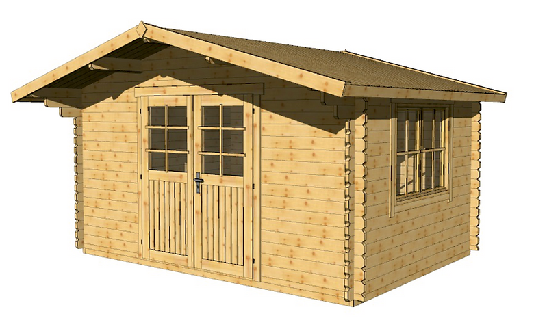 Gerathäuschen dicke Waende