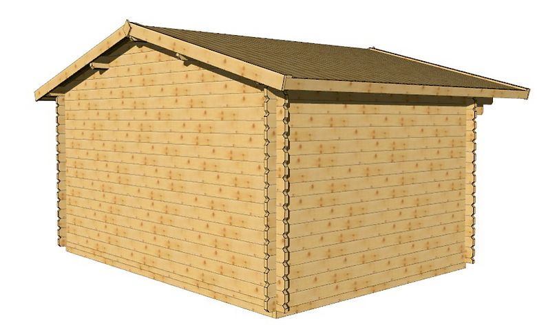 Aufbewahrunghäuschen dicke Waende