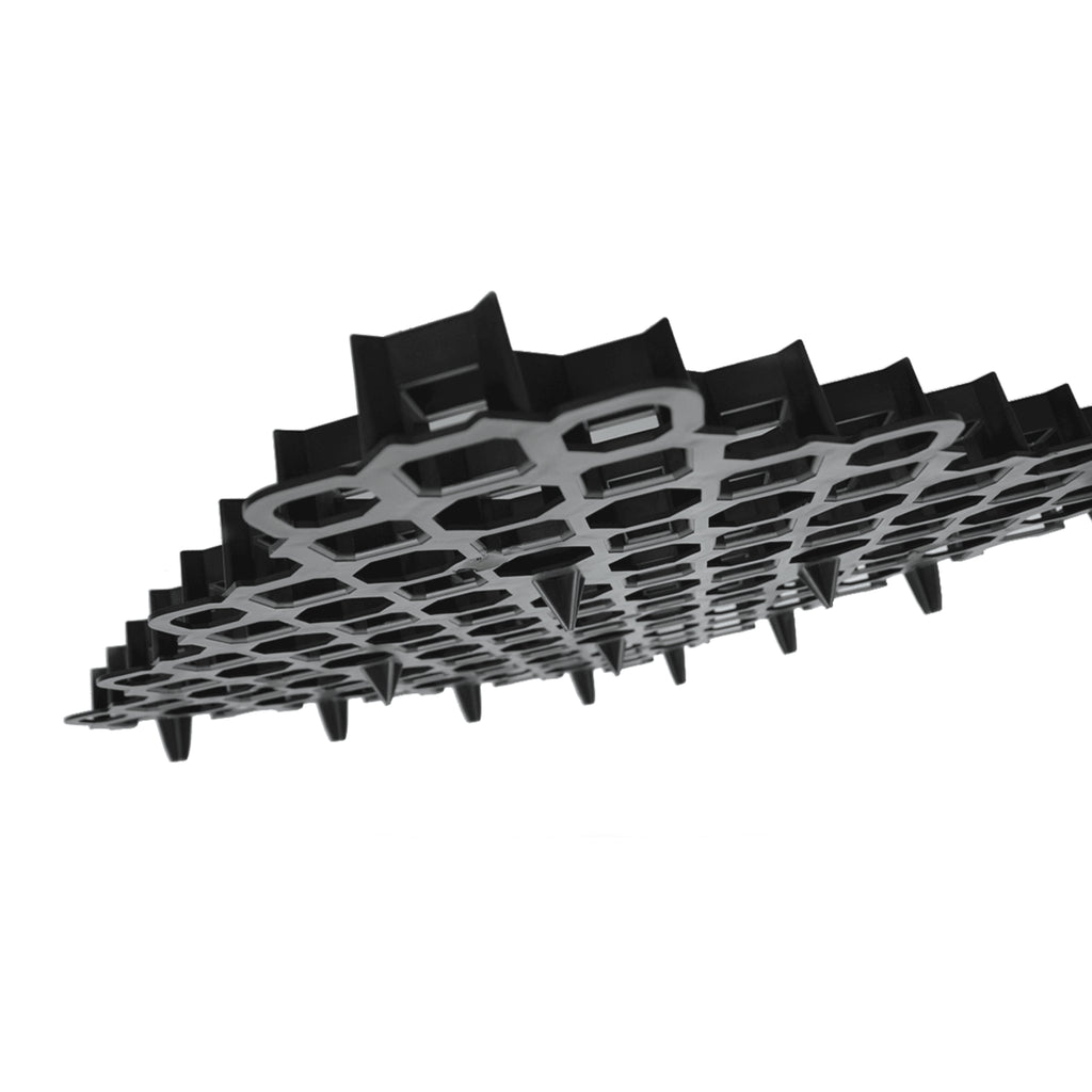 Rasengitter Stecksystem Schwarz 49x49 cm  1