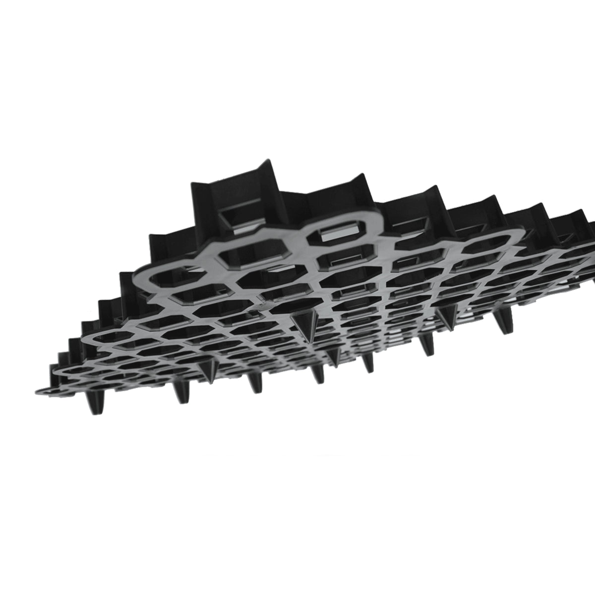 Rasengitter Stecksystem Schwarz 49x49 cm  1