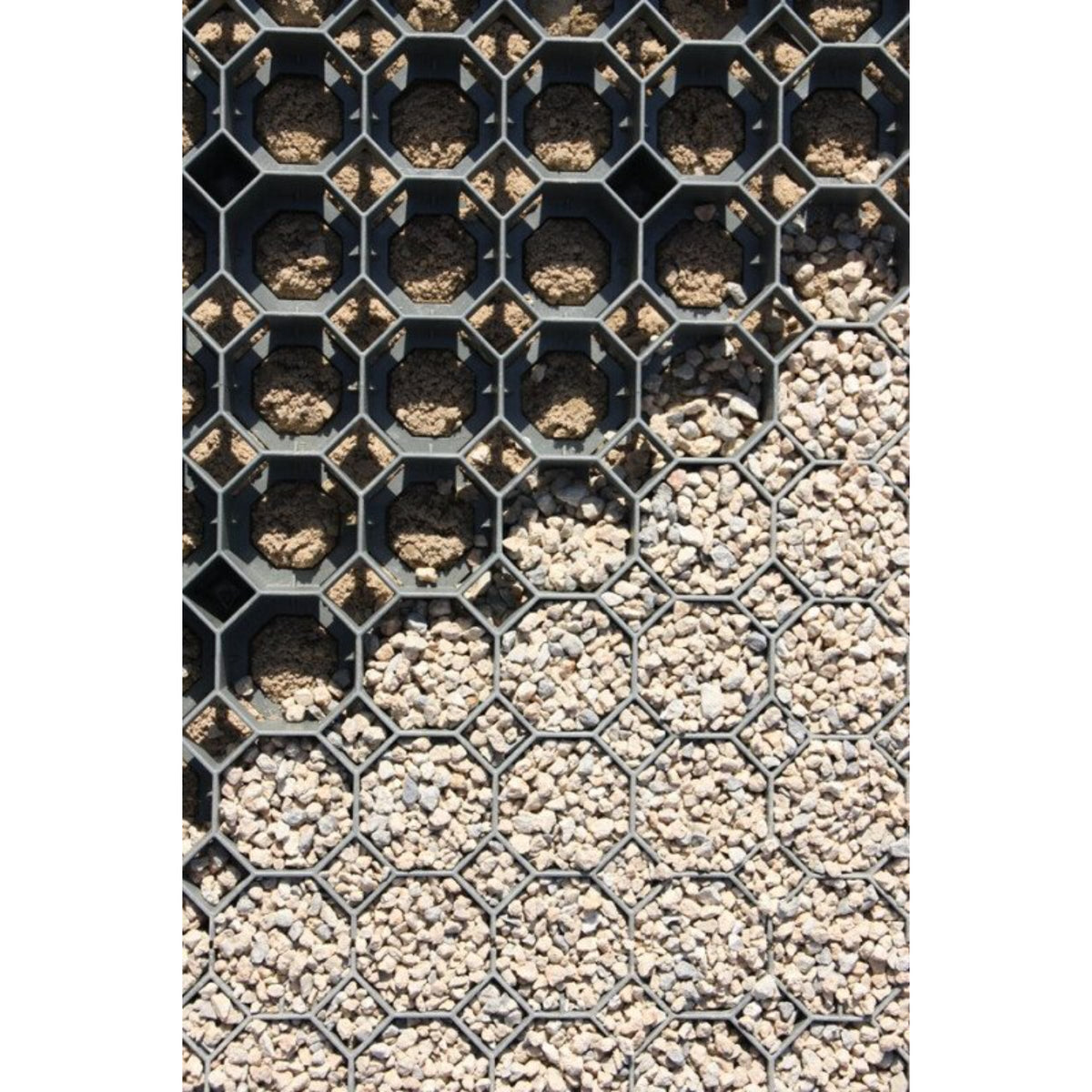 Rasengitter Stecksystem Schwarz 49x49 cm  1