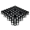 Rasengitter Stecksystem Schwarz 49x49 cm  1