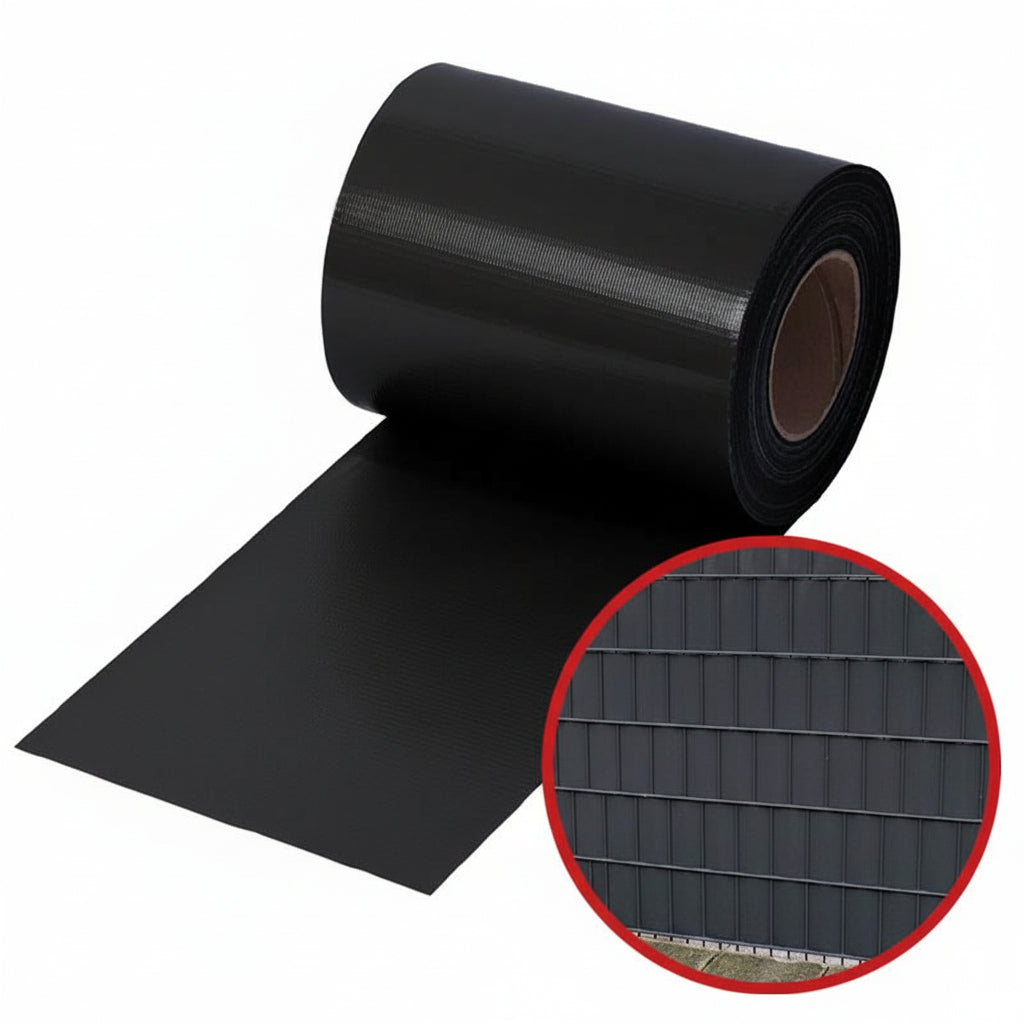 Sichtschutzstreifen PVC Basic - 0,19x35 m - Garten-On.de