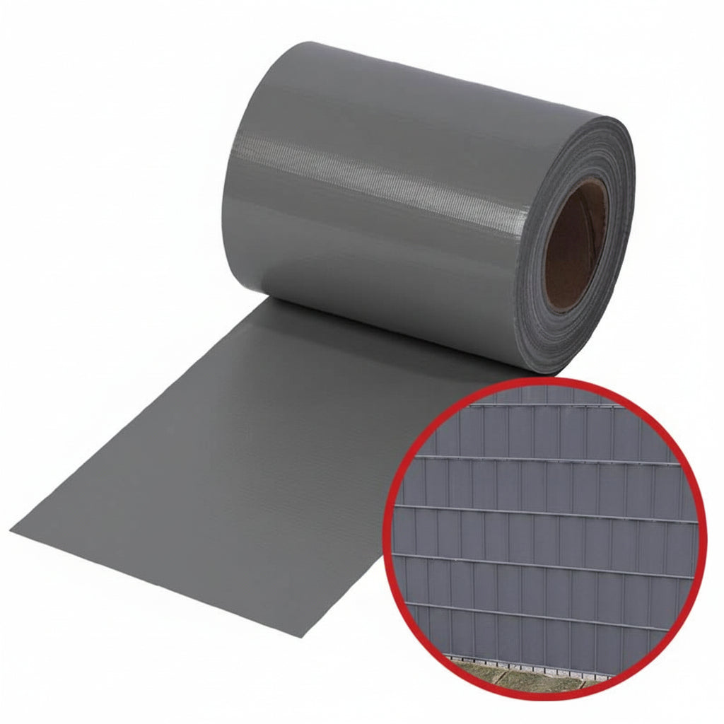 Sichtschutzstreifen PVC Basic - 0,19x35 m - Garten-On.de