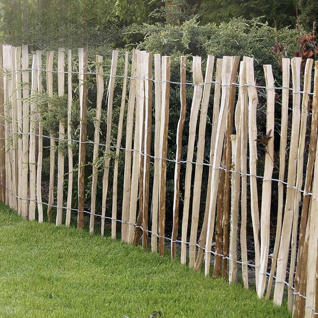 Staketenzaun - aus Berg-Haselnuss - Verschiedene Größen - Garten-On.de