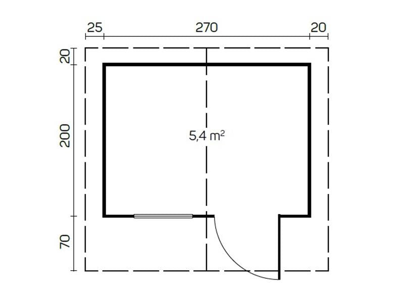 Erholungshütte Baumarkt
