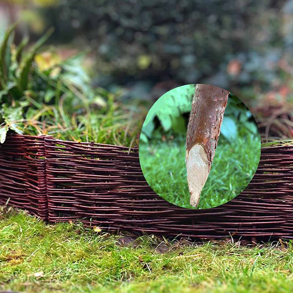 Weidensteckzaun - Gartenidylle aus Naturmaterial - Garten-On.de