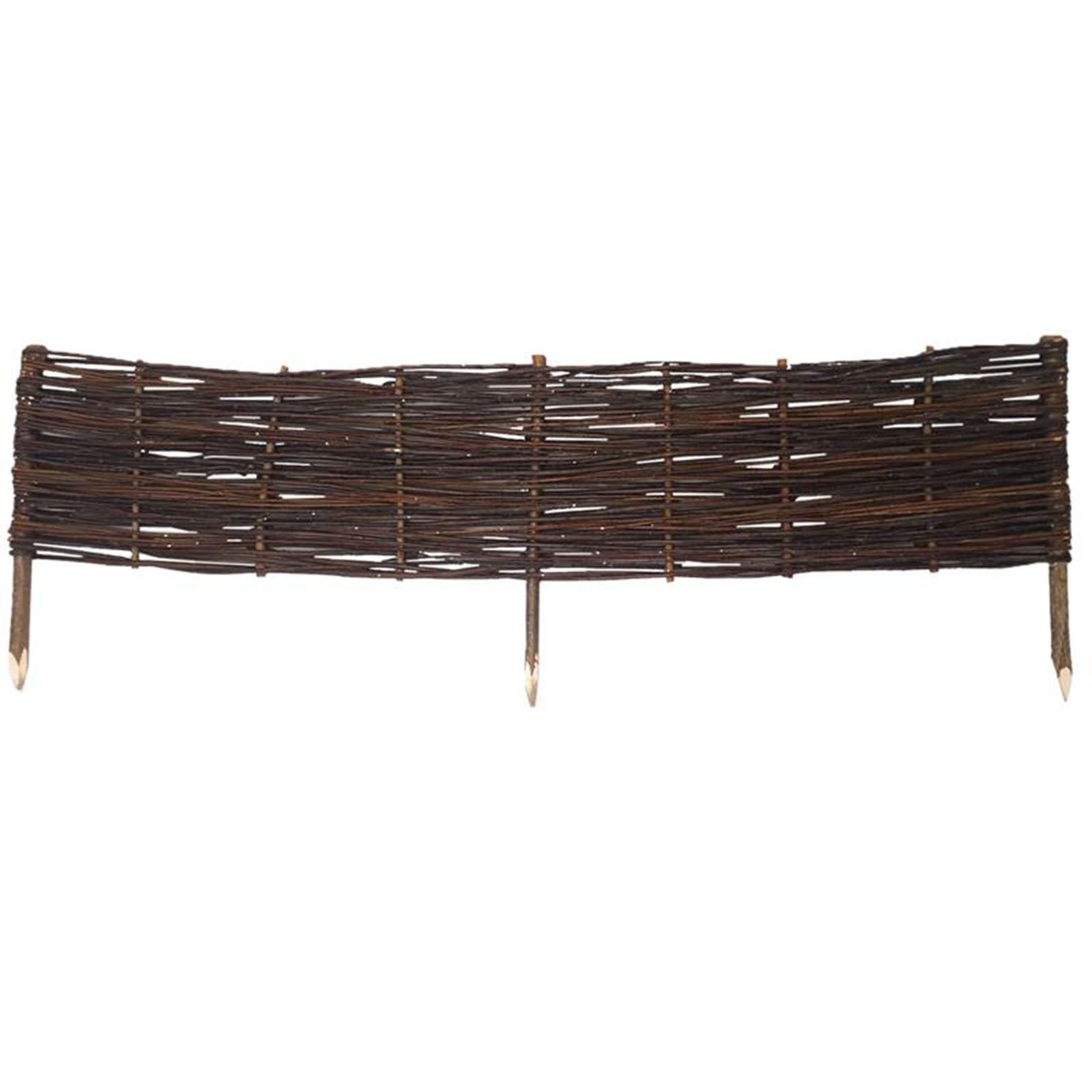 Weidensteckzaun - Gartenidylle aus Naturmaterial - Garten-On.de