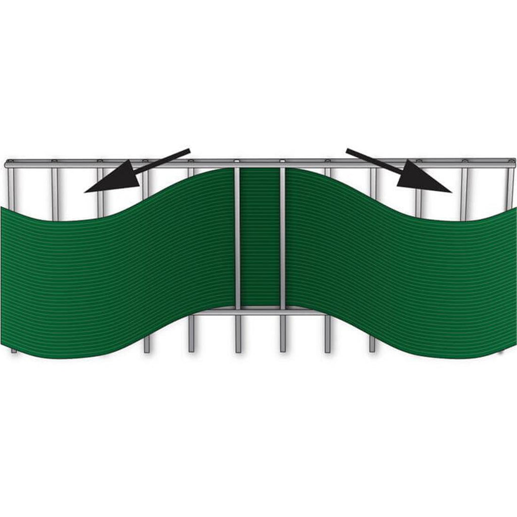 Sichtschutzstreifen PVC Easy - 0,19x2,55 m - Zaunblende - Garten-On.de