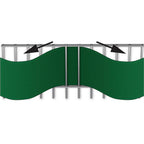 Sichtschutzstreifen PVC Easy - 0,19x2,55 m - Zaunblende - Garten-On.de