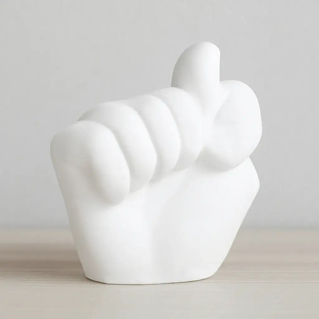 Handfigur Ablehnung – humorvolle Dekoration & DIY-Unikat - Garten-On.de