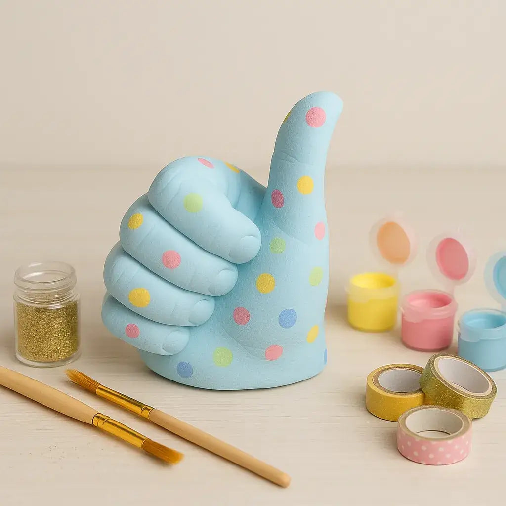 Handzeichen Figur „Alles Gut“ – Symbol für Optimismus, Freude & Motivation - Garten-On.de