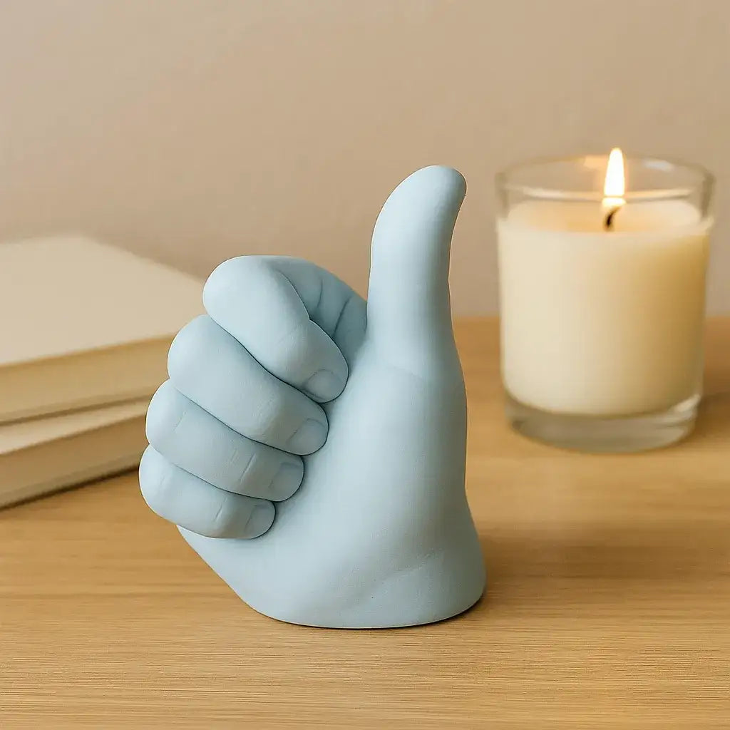 Handzeichen Figur „Alles Gut“ – Symbol für Optimismus, Freude & Motivation - Garten-On.de