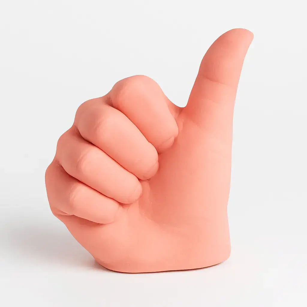Handzeichen Figur „Alles Gut“ – Symbol für Optimismus, Freude & Motivation - Garten-On.de