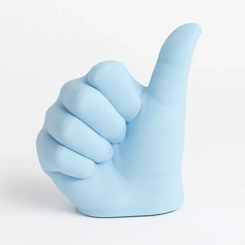 Handzeichen Figur „Alles Gut“ – Symbol für Optimismus, Freude & Motivation - Garten-On.de