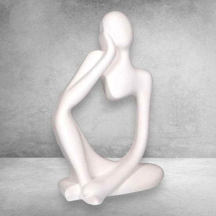 Elegante Figur einer Nachdenklichen Frau – Das Perfekte Geschenk für Besondere Frauen! - Garten-On.de