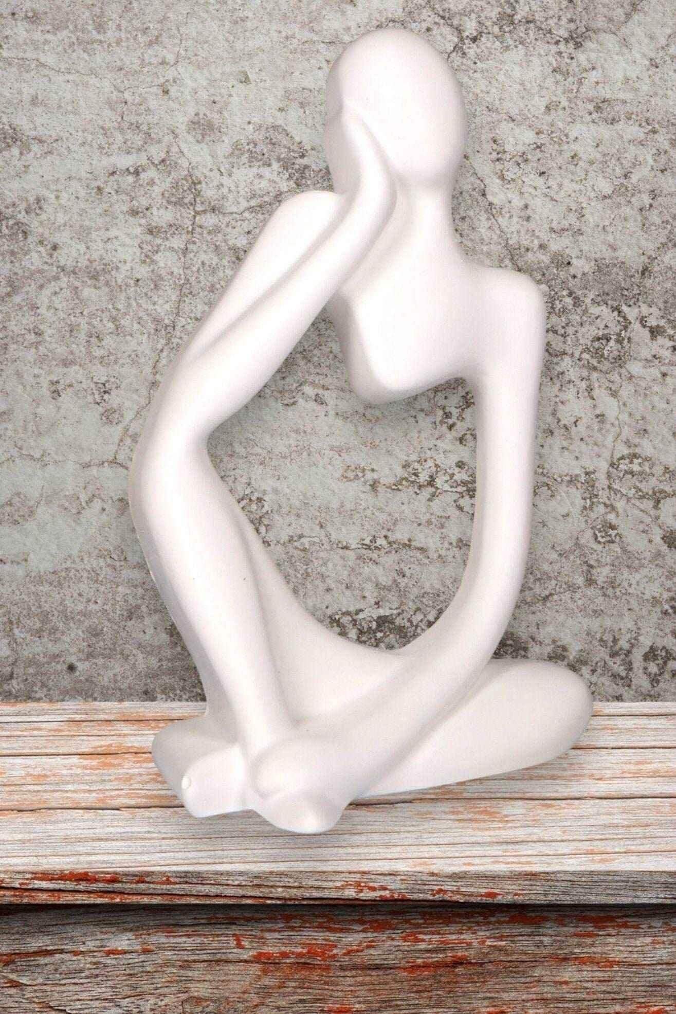 Elegante Figur einer Nachdenklichen Frau – Das Perfekte Geschenk für Besondere Frauen! - Garten-On.de