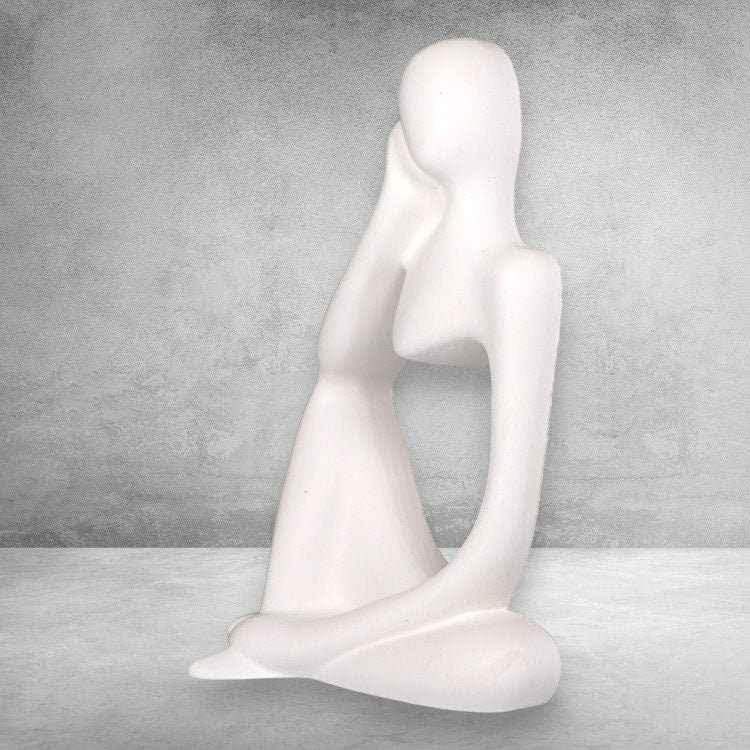 Elegante Figur einer Nachdenklichen Frau – Das Perfekte Geschenk für Besondere Frauen! - Garten-On.de