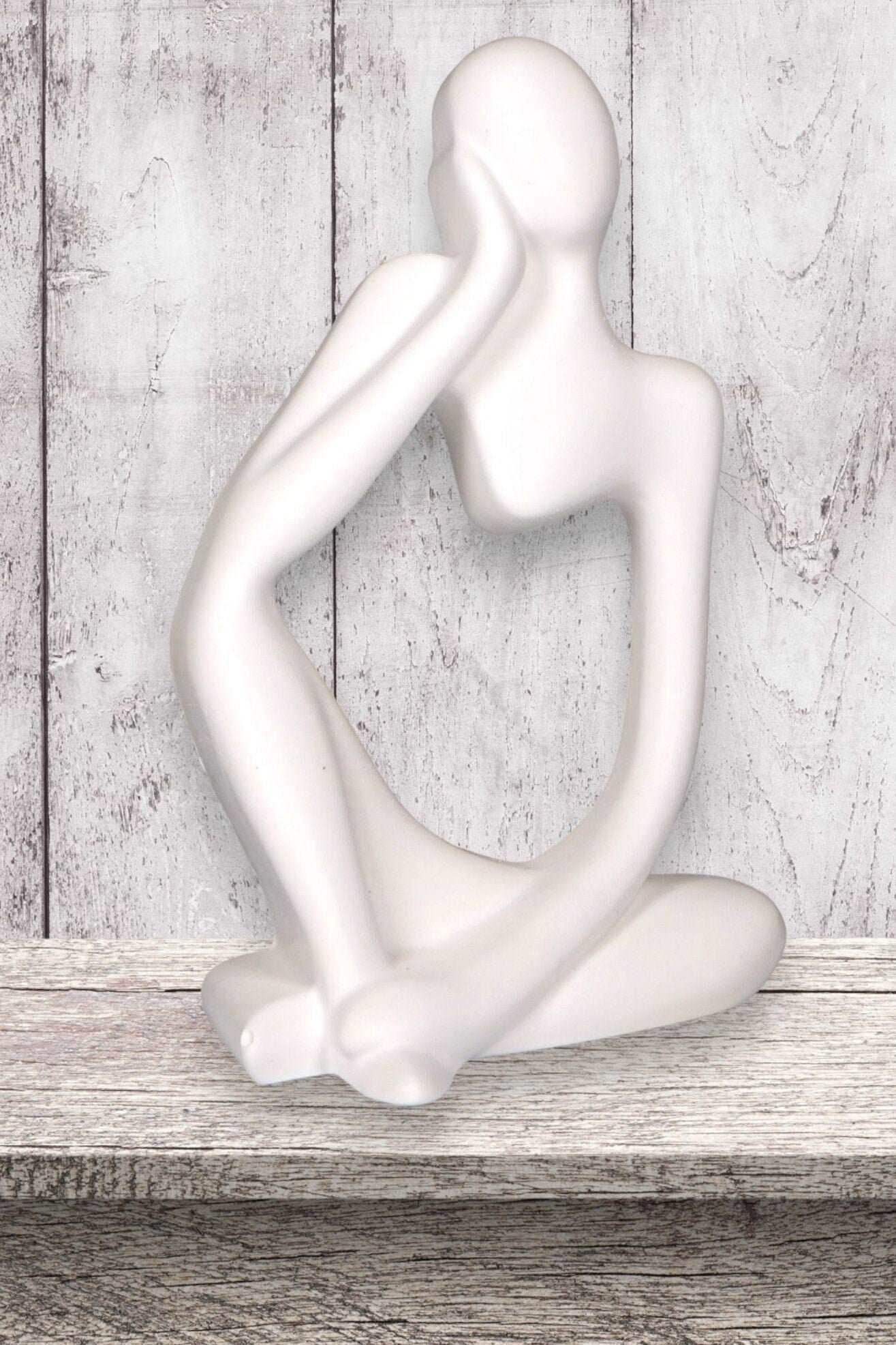 Elegante Figur einer Nachdenklichen Frau – Das Perfekte Geschenk für Besondere Frauen! - Garten-On.de