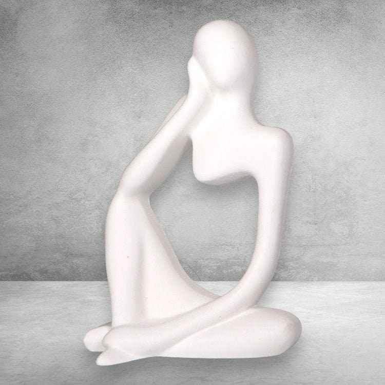 Elegante Figur einer Nachdenklichen Frau – Das Perfekte Geschenk für Besondere Frauen! - Garten-On.de