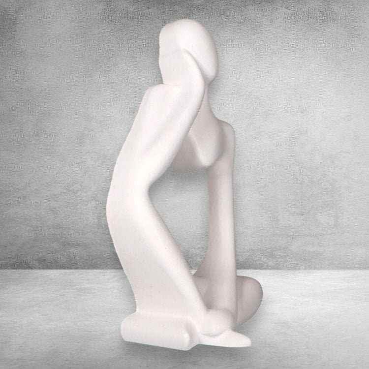Elegante Figur einer Nachdenklichen Frau – Das Perfekte Geschenk für Besondere Frauen! - Garten-On.de