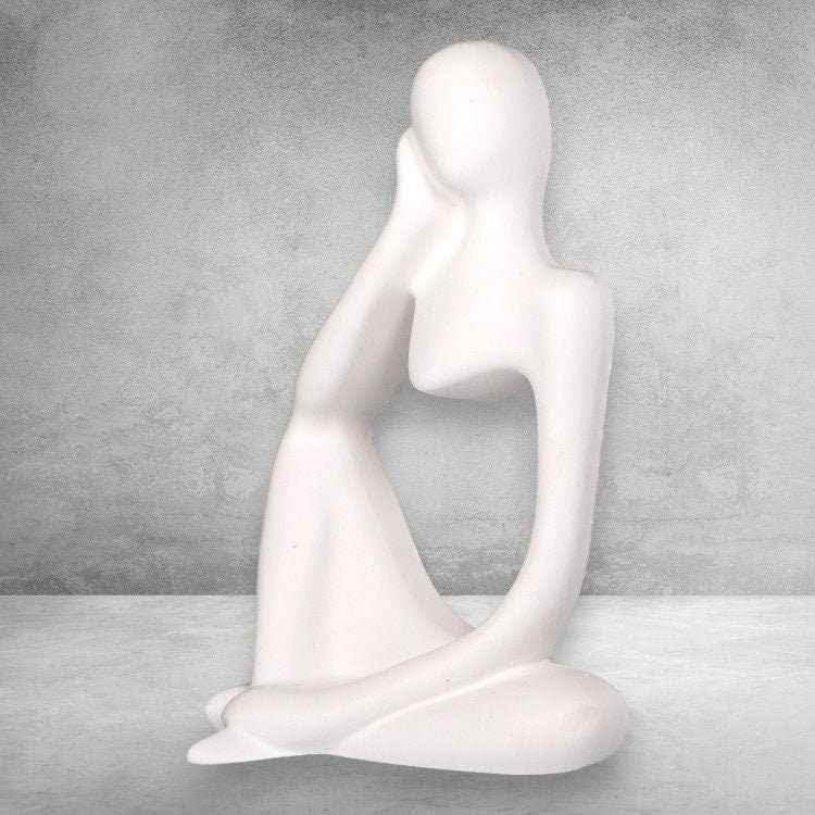 Elegante Figur einer Nachdenklichen Frau – Das Perfekte Geschenk für Besondere Frauen! - Garten-On.de