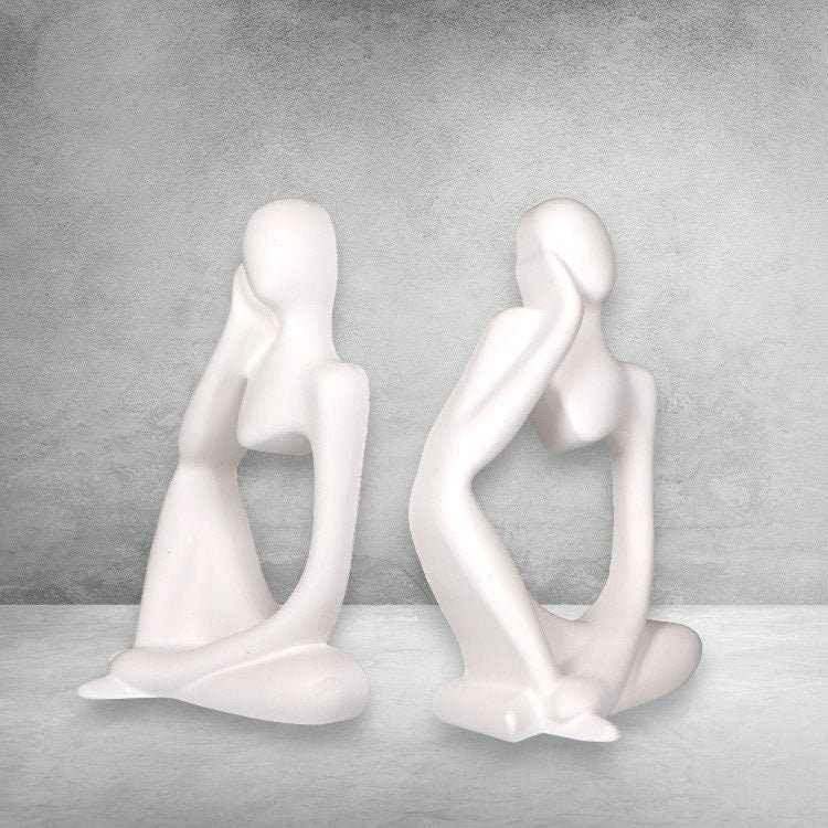 Elegante Figur einer Nachdenklichen Frau – Das Perfekte Geschenk für Besondere Frauen! - Garten-On.de