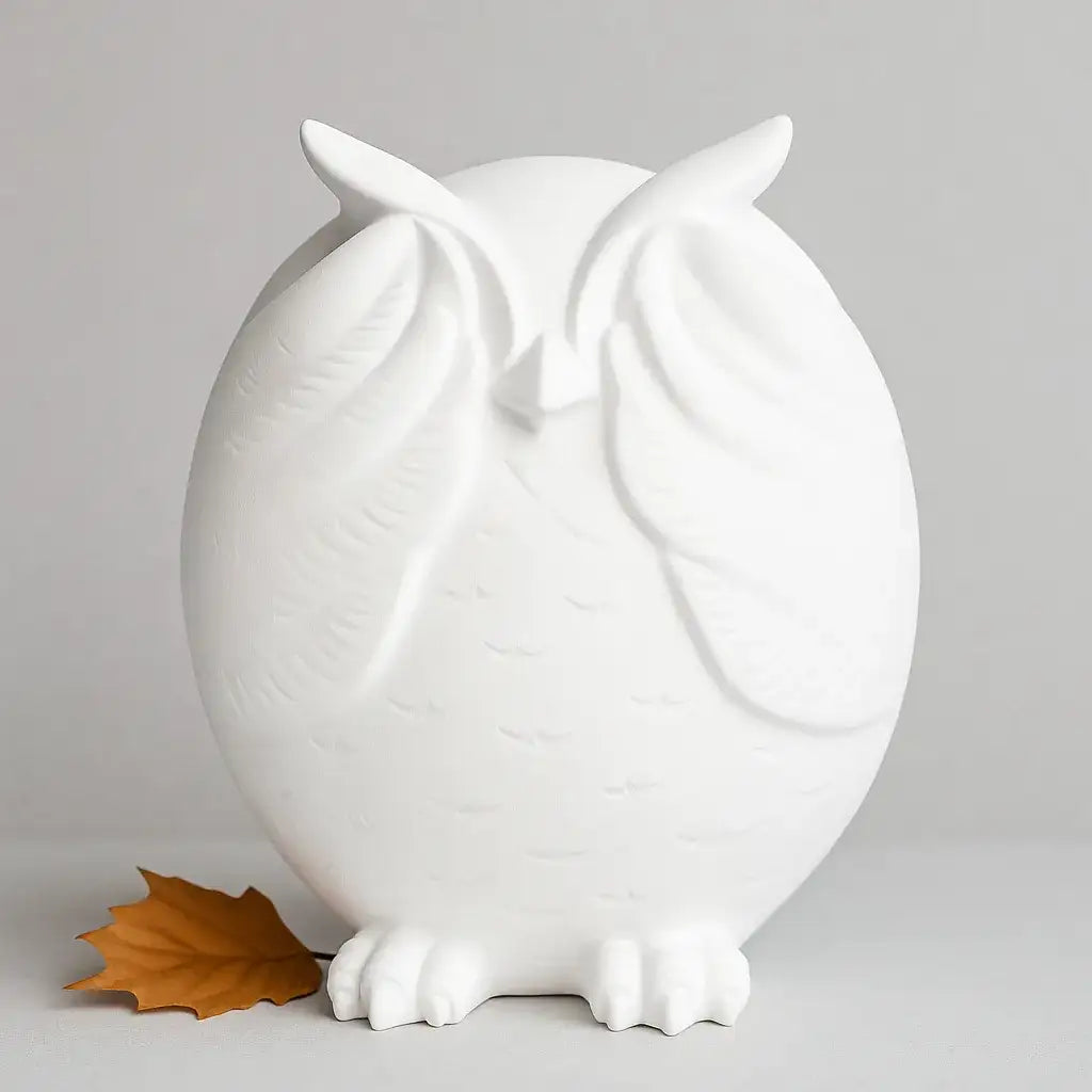 Eulenfigur „Nichts Böses sehen“ – Handgemachte Deko mit Symbolik - Garten-On.de