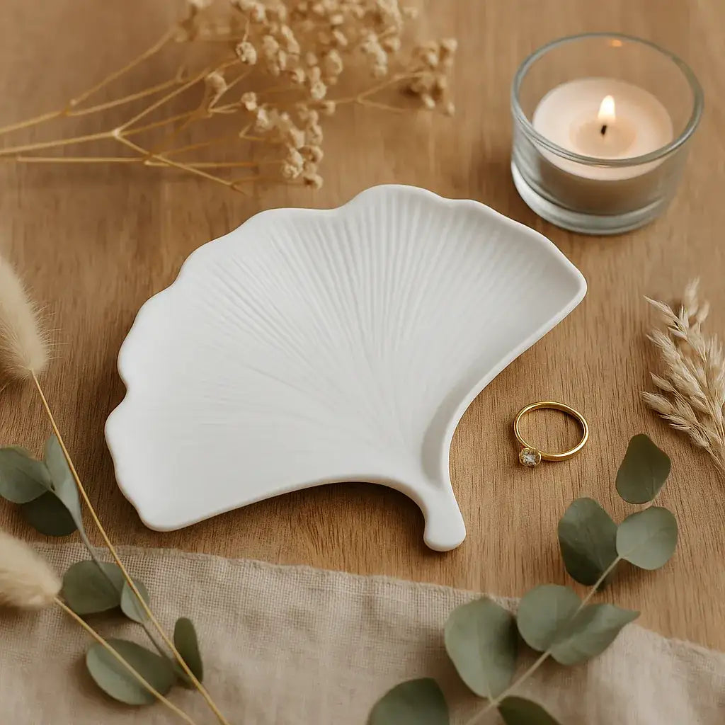 Handgemachte Ginkgoblatt-Dekoration – Symbolik und Eleganz für dein Zuhause - Garten-On.de