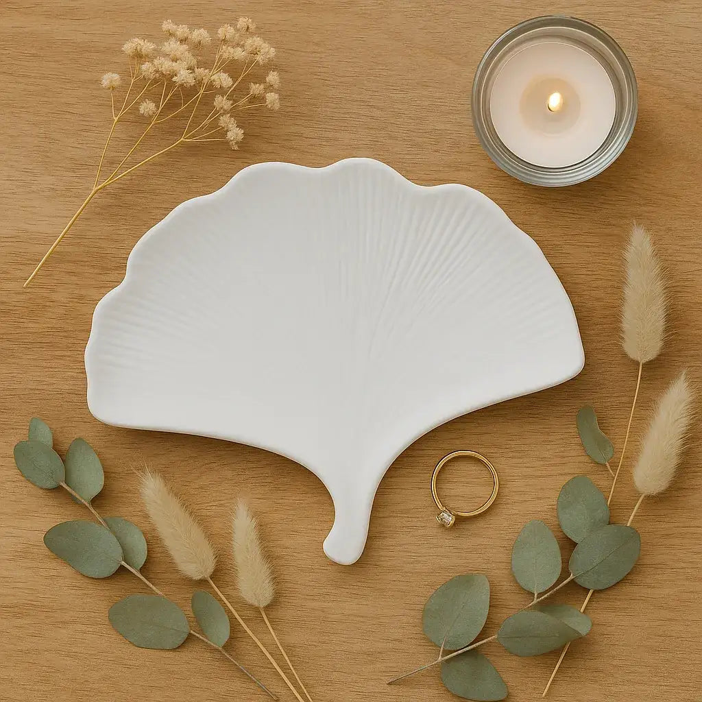 Handgemachte Ginkgoblatt-Dekoration – Symbolik und Eleganz für dein Zuhause - Garten-On.de