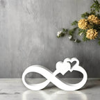 Infinity-Deko mit Herz – Symbol unendlicher Liebe im modernen Design - Garten-On.de