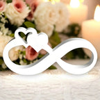 Infinity-Deko mit Herz – Symbol unendlicher Liebe im modernen Design - Garten-On.de
