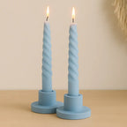 Stabkerzenhalter LUNA – 2er Set handgefertigt & minimalistisch - Garten-On.de