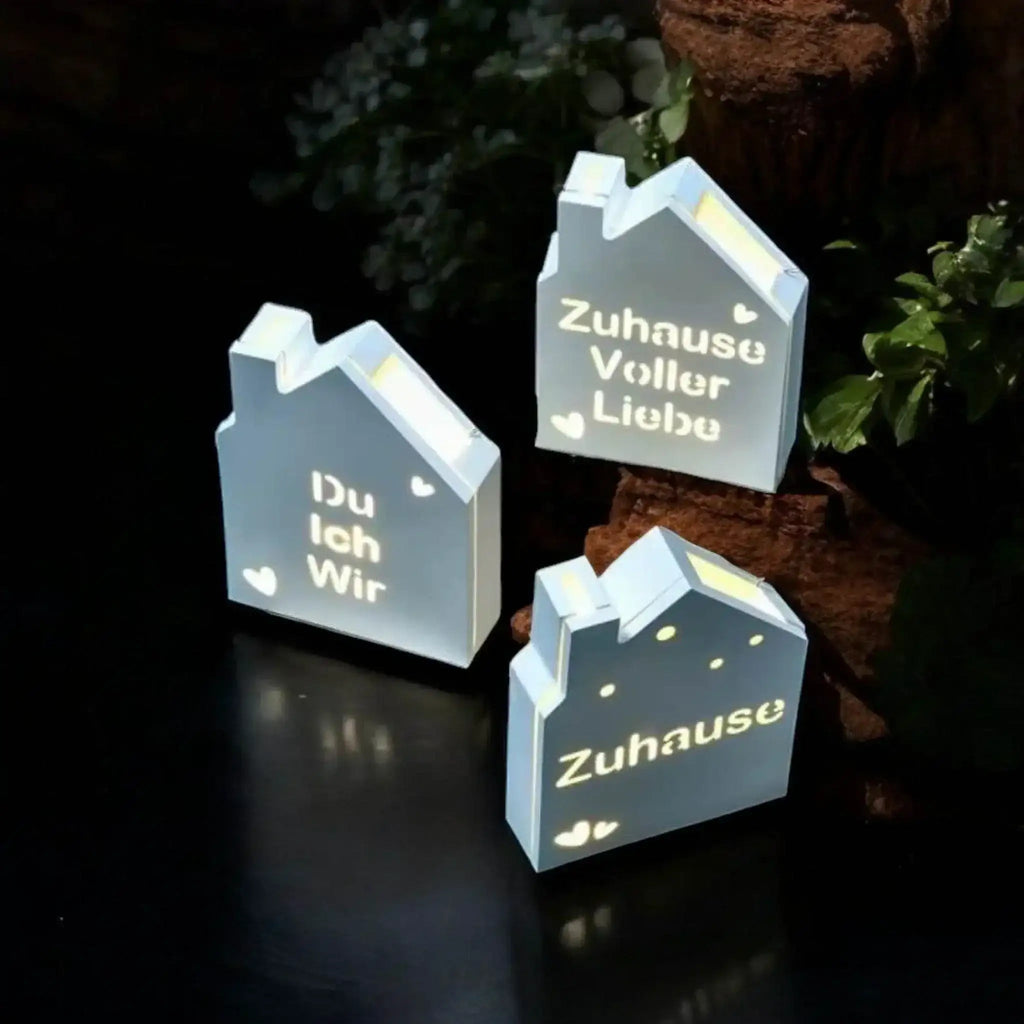 Licht-Dekohäuser – Handgemachte Leuchtdeko mit Herz & Stil - Garten-On.de
